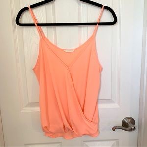 Lush Neon Orange Tank Top Medium